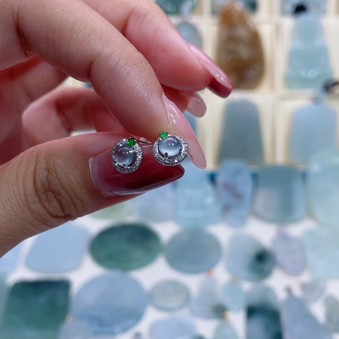 翡翠颈饰18K金镶嵌幸*⭐