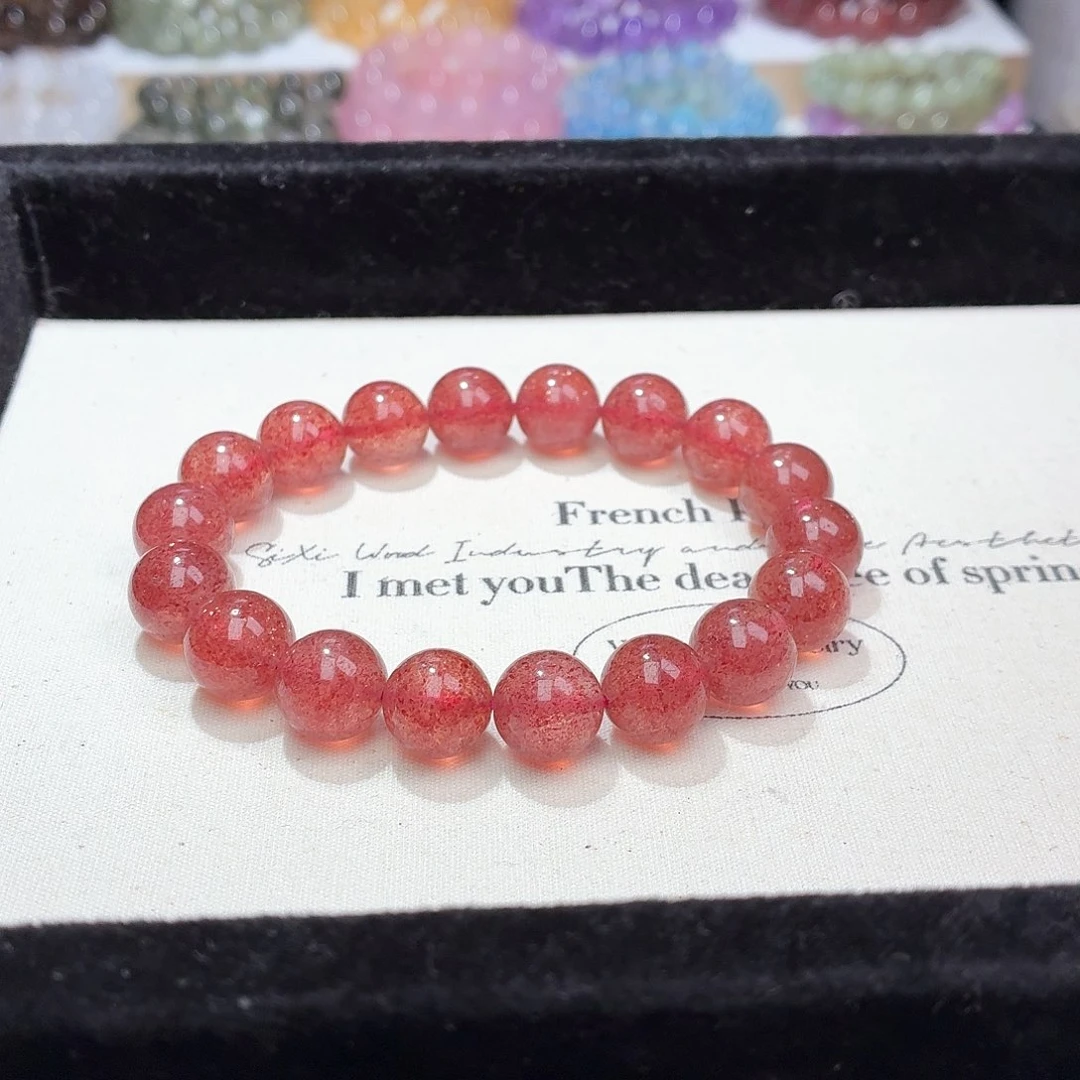 虎***联水晶手串未镶嵌天然水晶11.7-4.5