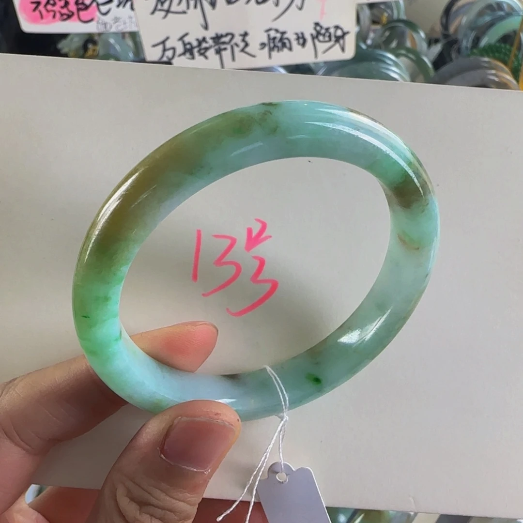 翡翠手镯未镶嵌老坑55