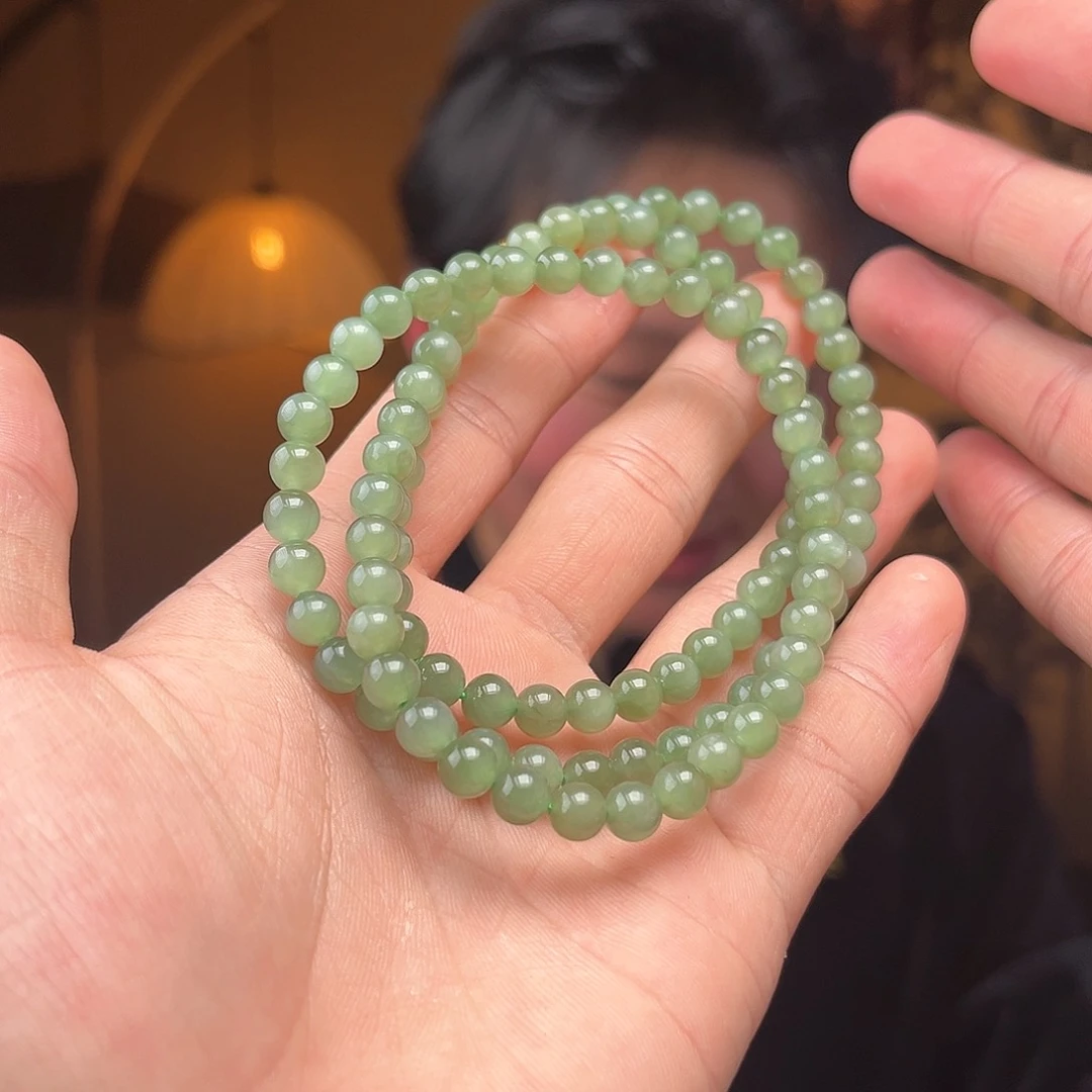 和田玉项链未镶嵌碧玉猫眼毛衣链