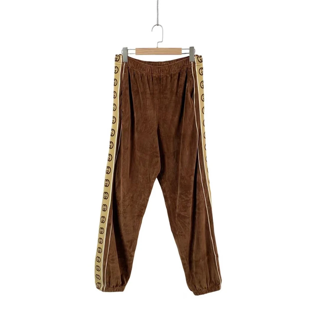 99新 GUCCI/古驰 cc223 棉 满印串标长裤 S码