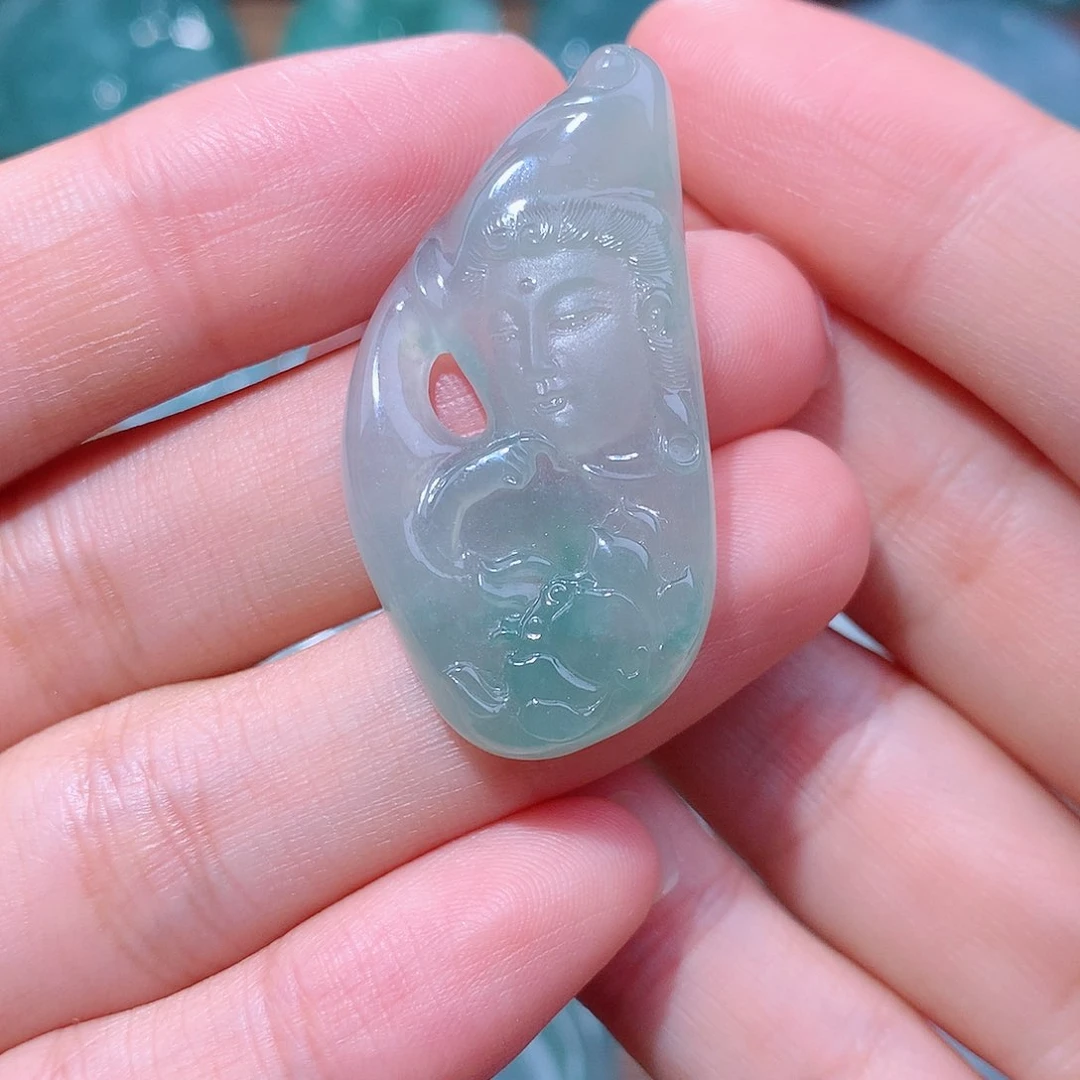 颈饰未镶嵌翡翠1580