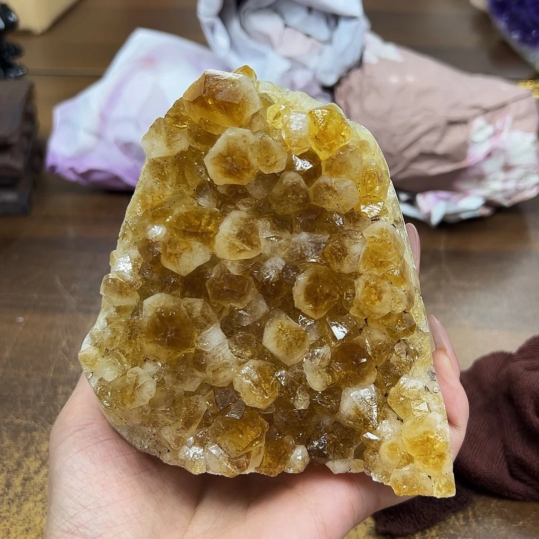 紫晶摆件未镶嵌晶体