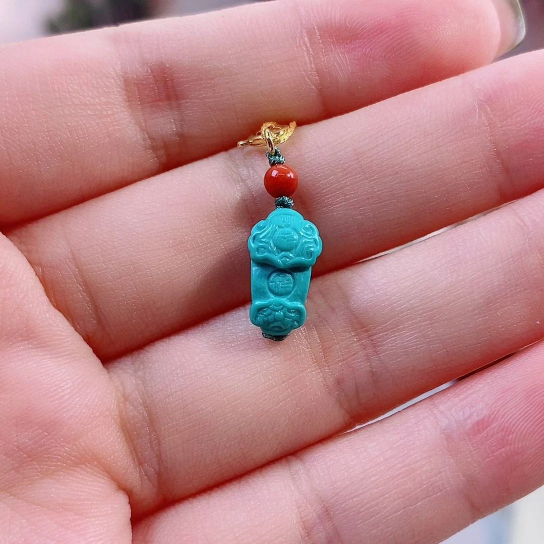 未镶嵌绿松石珠宝奇石