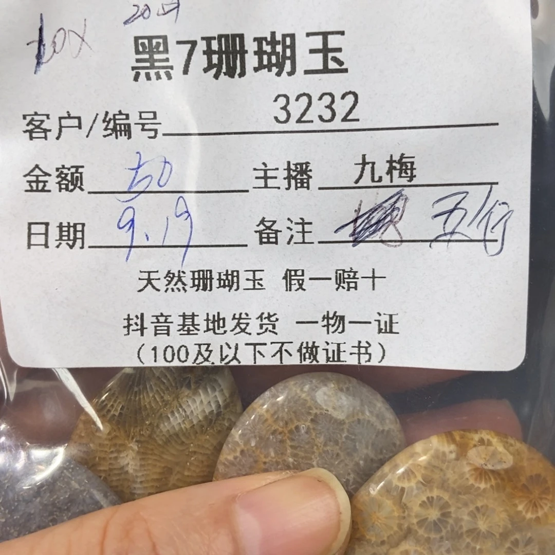 五***行未镶嵌水滴硅化玉水滴