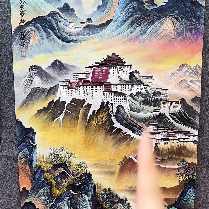 鲁岳美术艺术作品2