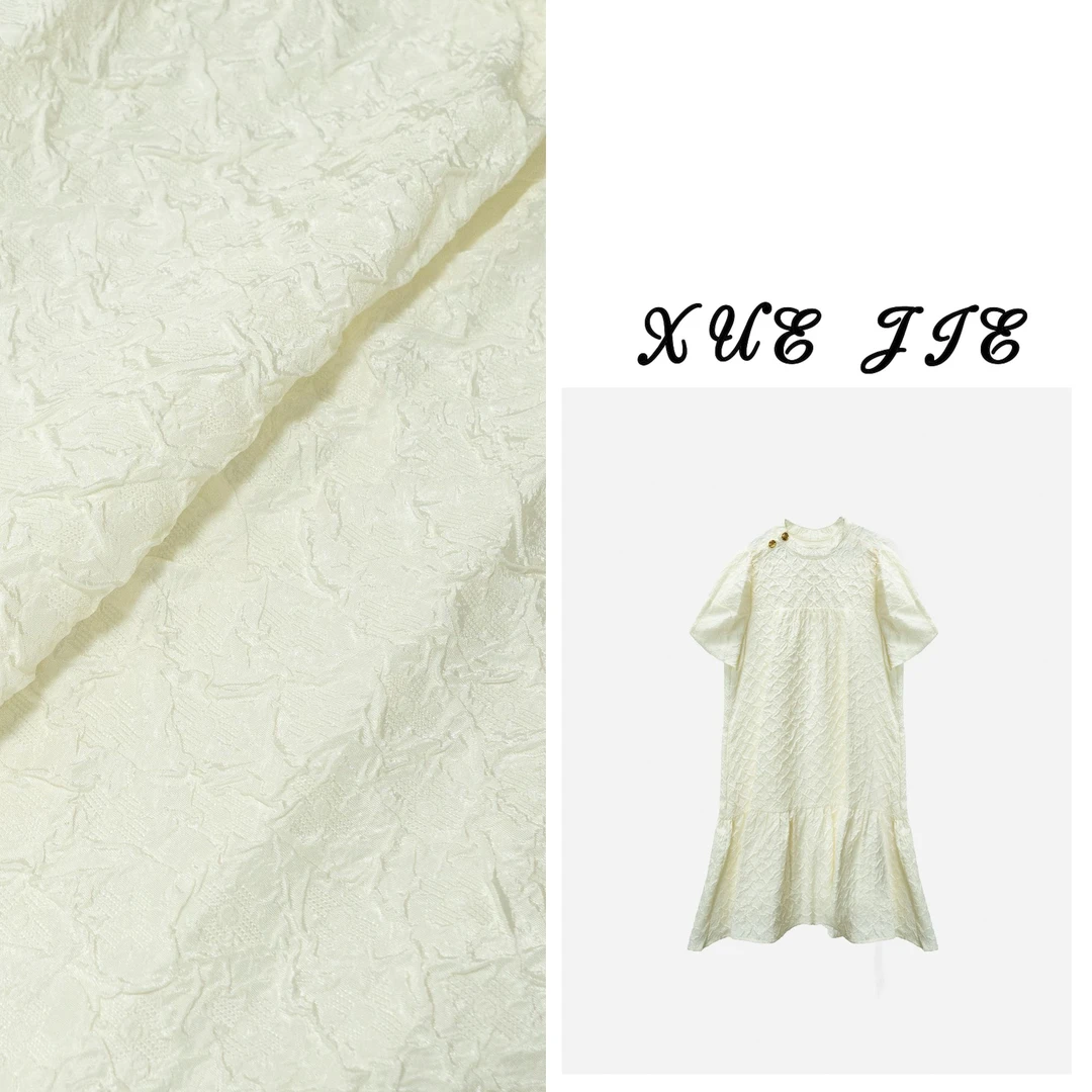 逸焰93061法式风显瘦吊带甜美七分袖气质连衣裙系扣泡泡袖法式裙