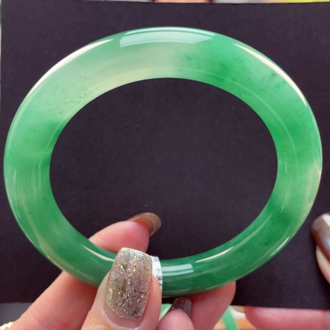 石英质玉未镶嵌手镯56-57