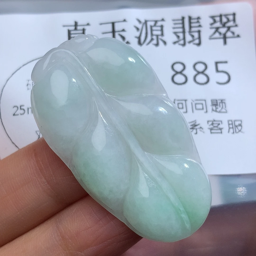 翡翠未镶嵌颈饰885