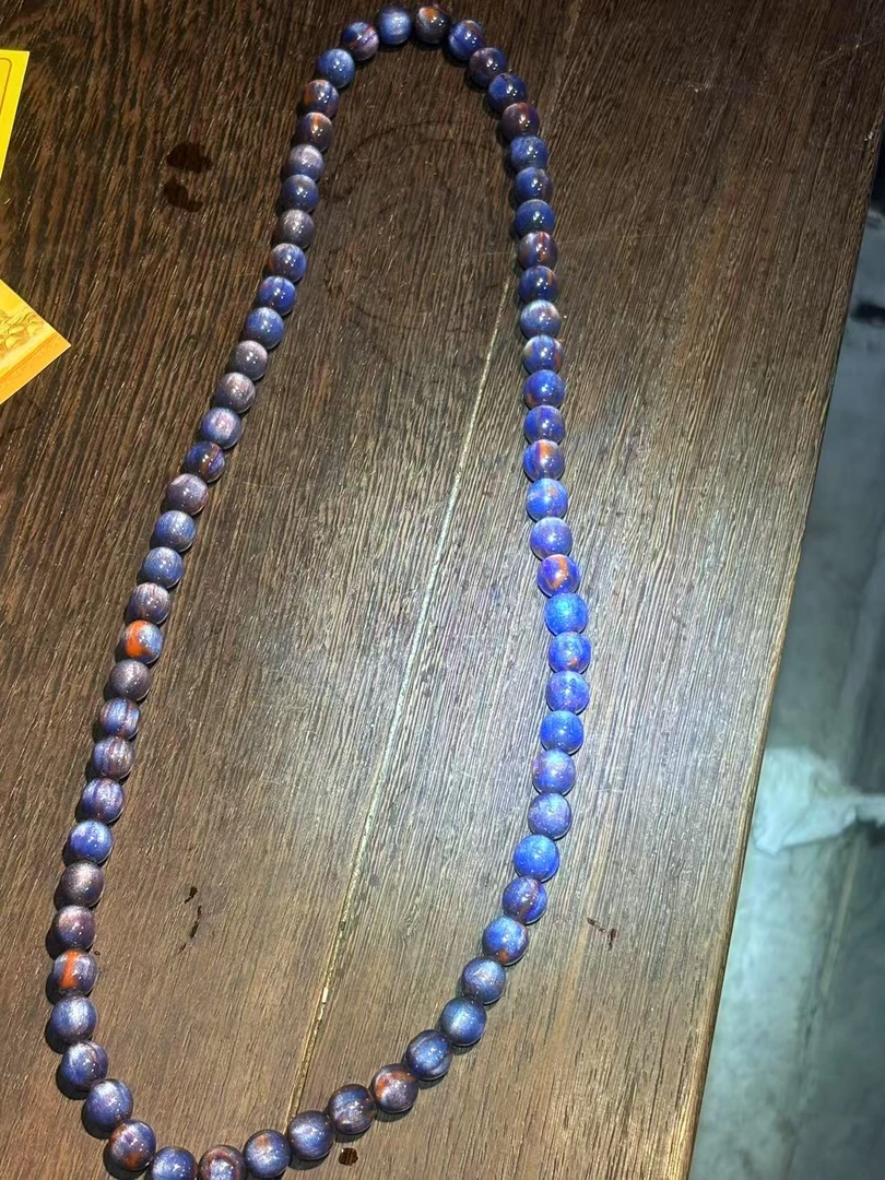 蓝棕星河（万川文玩）QL15