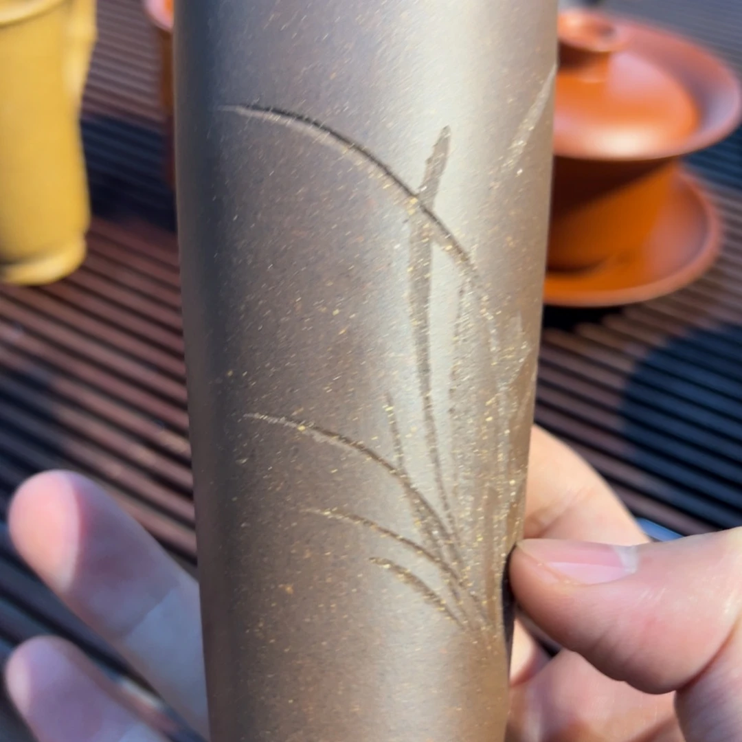 紫砂茶杯杯子杯子不杯子杯子