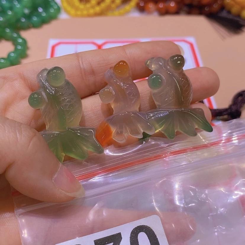 【闪购商品】未镶嵌颈饰玛瑙/玉髓占*豆