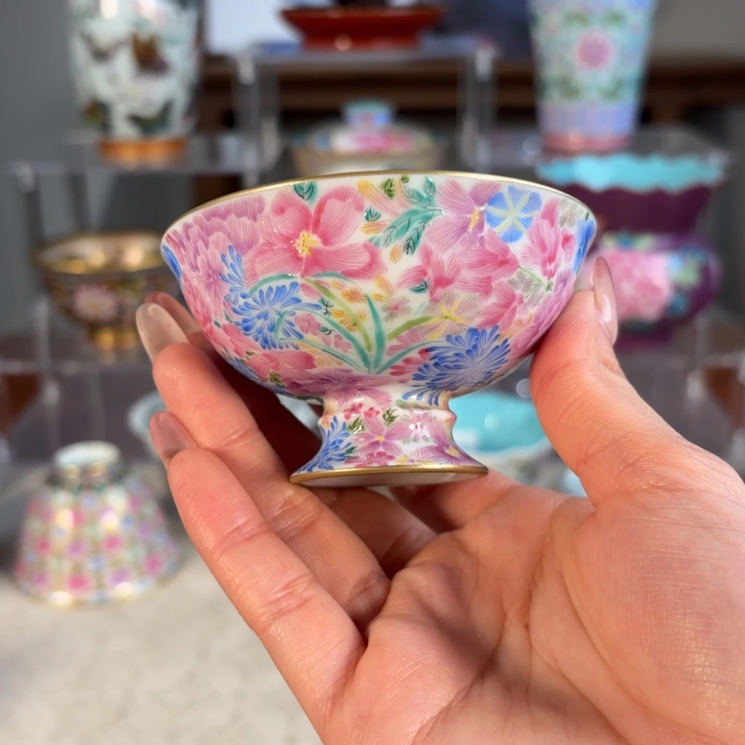 纯手工手绘 高端茶器
