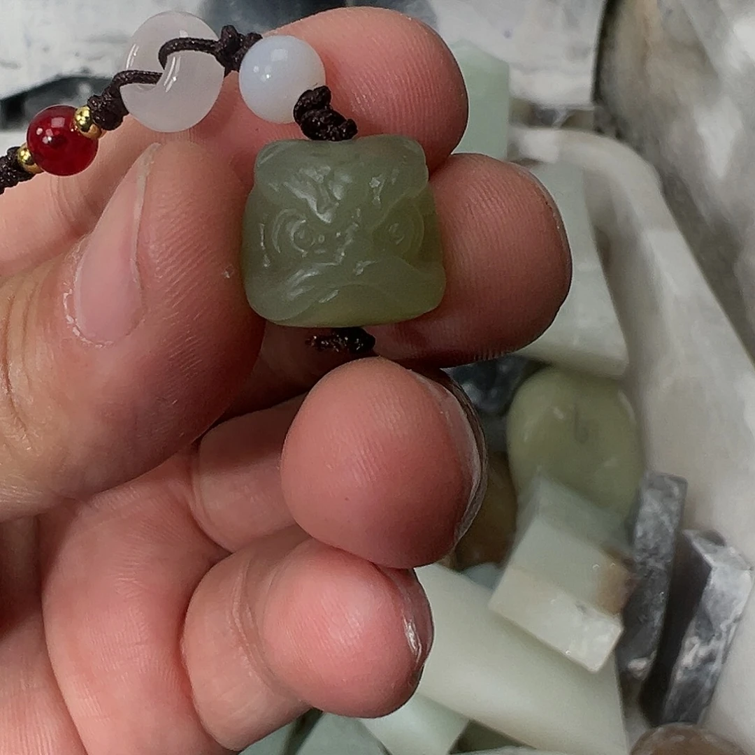 和田玉颈饰未镶嵌用****7