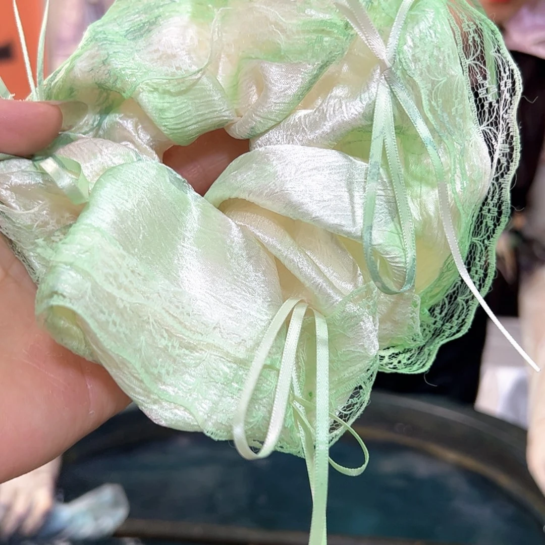 506蕾丝发圈手作