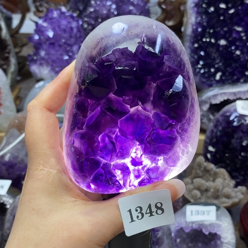 【闪购商品】未镶嵌大型摆件（非配饰）紫晶