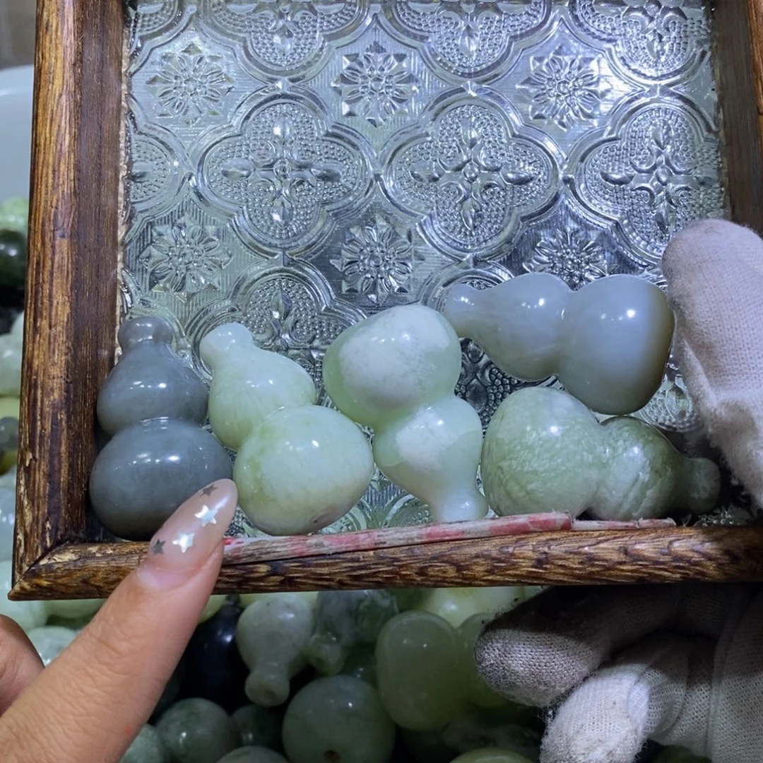 合金蛇纹石玉颈饰❤️***463