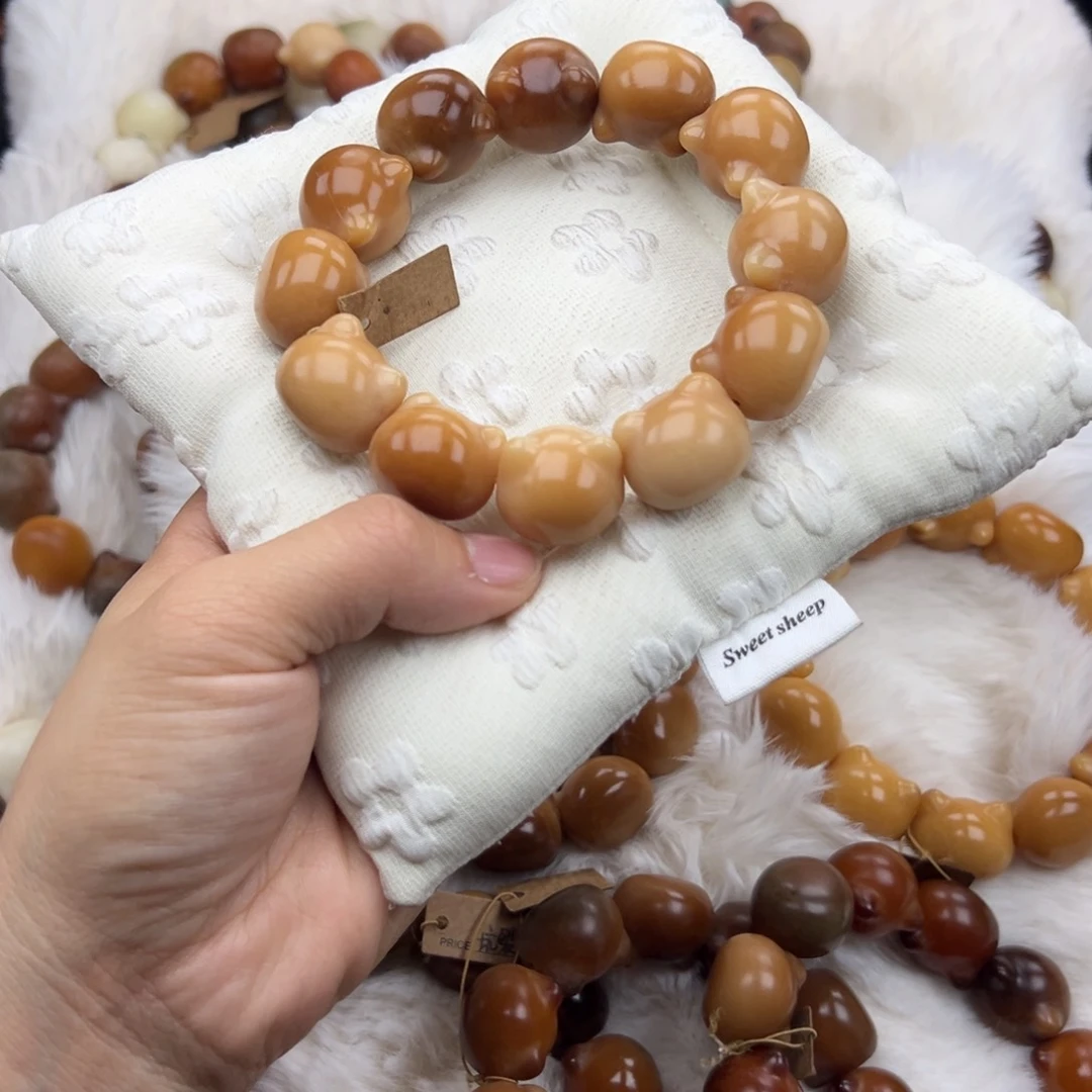 吊坠白玉菩提微瑕