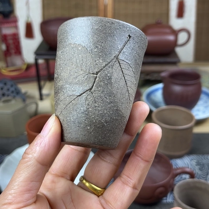 紫砂茶壶主人杯容量70