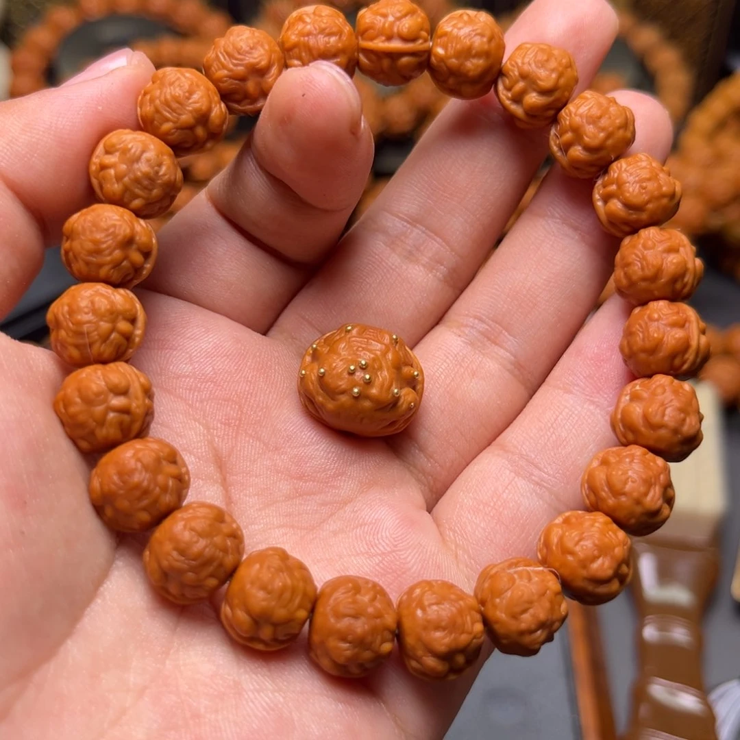 猴头核桃吊坠11加尺寸素蟾王穿好大蟾老