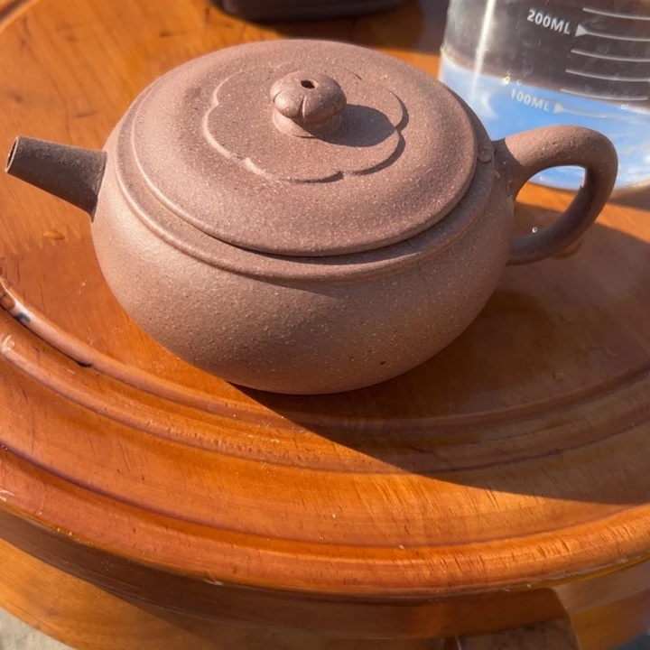紫砂茶壶瑕疵花瓣200cc香灰