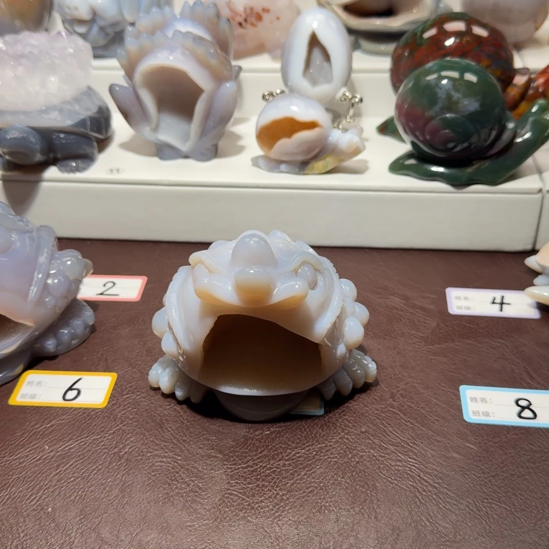 独***爱玛瑙/玉髓未镶嵌摆件