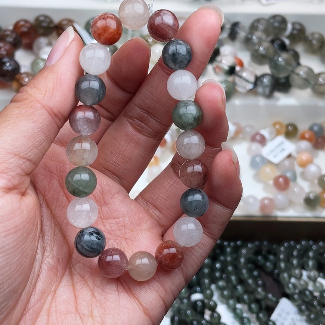 未镶嵌水晶手链水晶