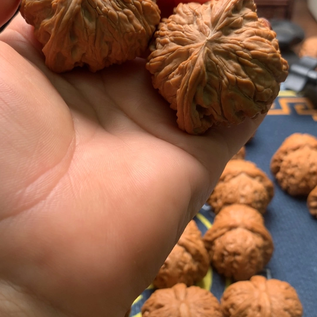 【闪购商品】文玩核桃把件远*磨盘44
