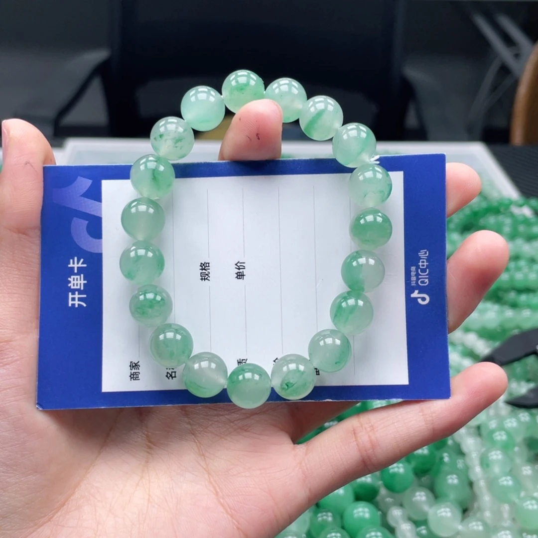 未镶嵌手串石英质玉（非洲翠）