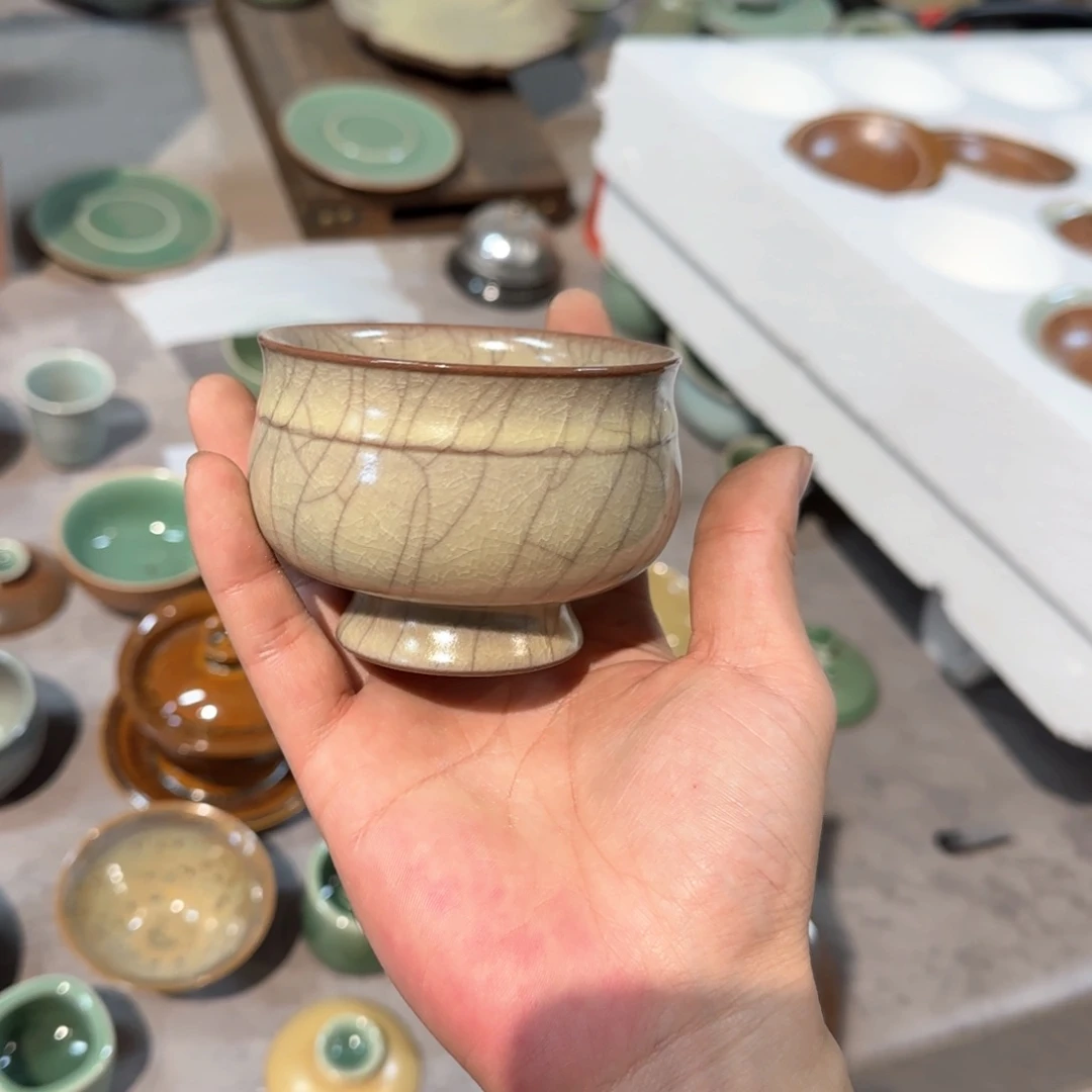 小金茶具青瓷茶器