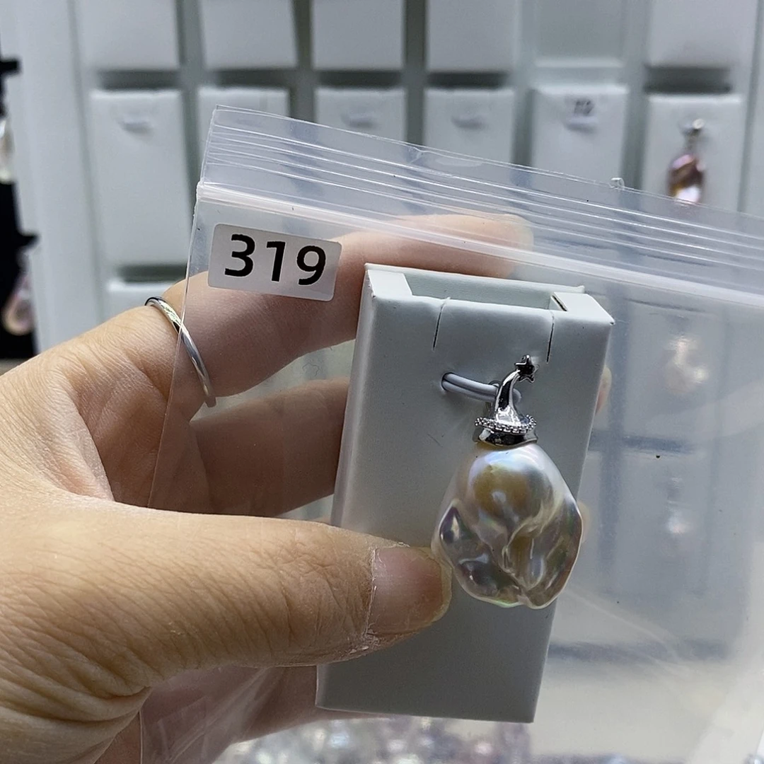 颈饰合金淡水珍珠