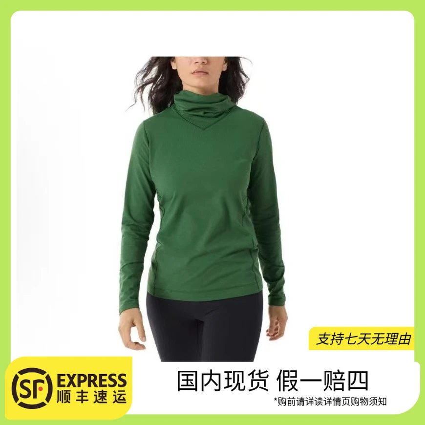 ARC'TERYX/始祖鸟 < Rho LT Hoody 男女速干连帽内层抓绒长袖卫衣