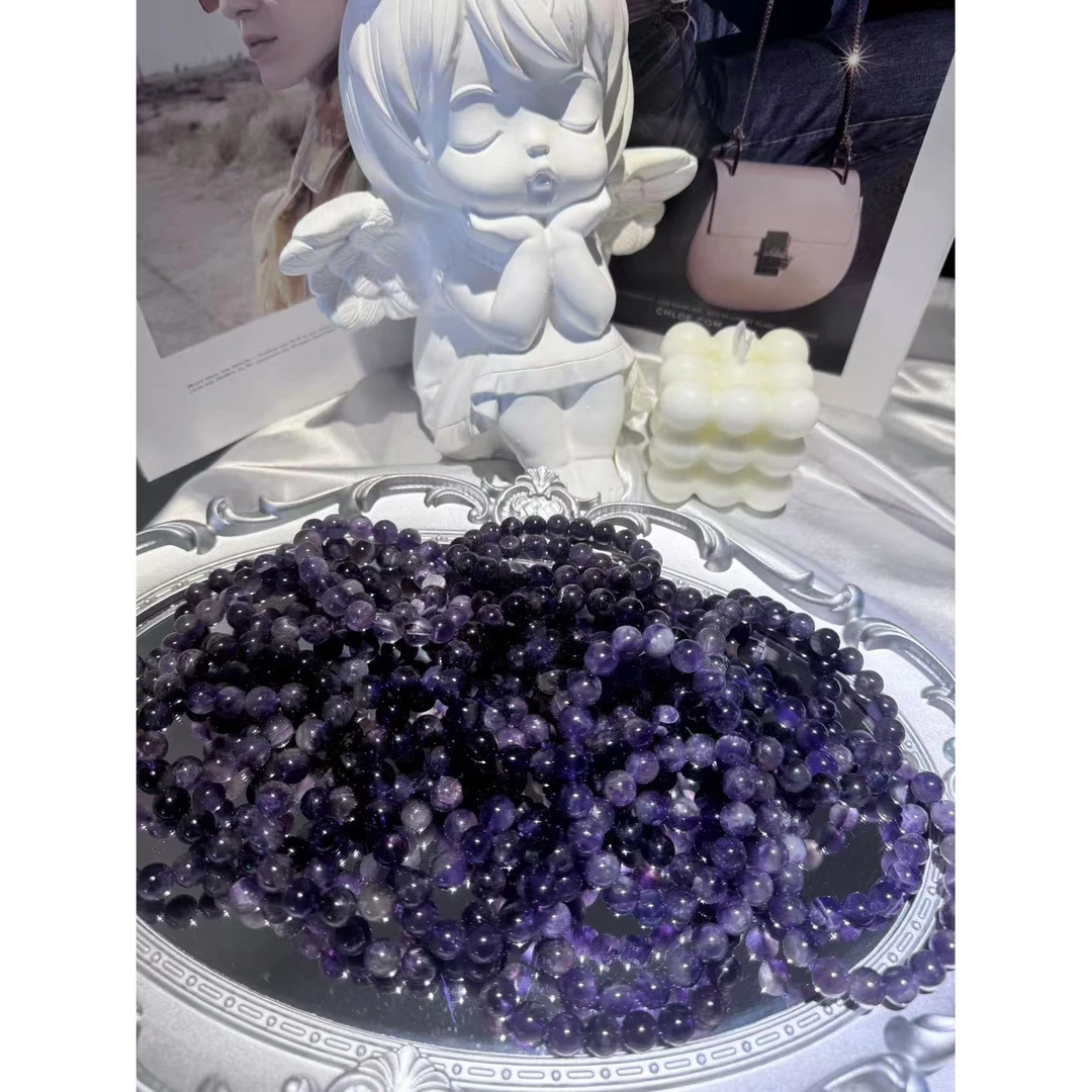 9mm+天然紫水晶手链-多样性发其一