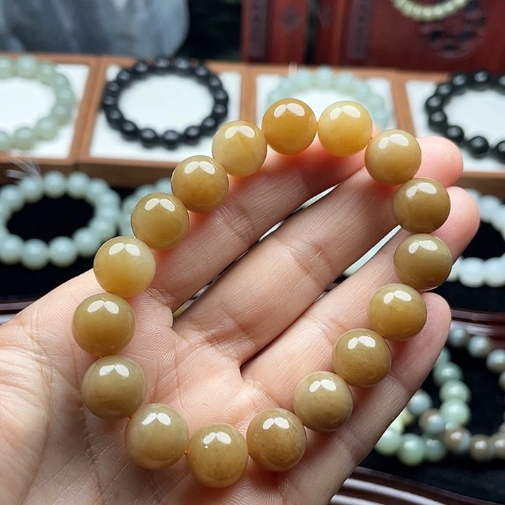 和田玉未镶嵌手串