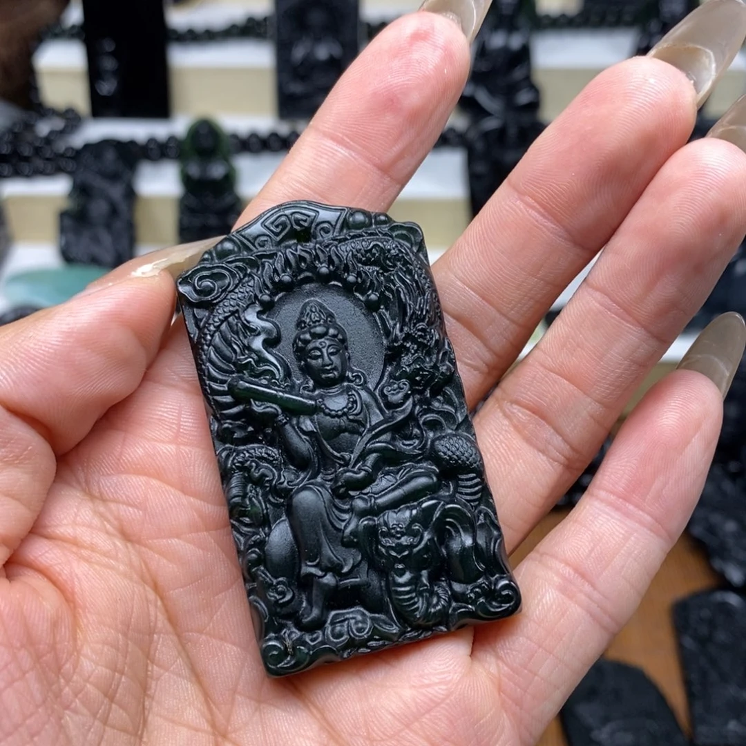 ꧁***꧂蛇纹石玉未镶嵌吊坠