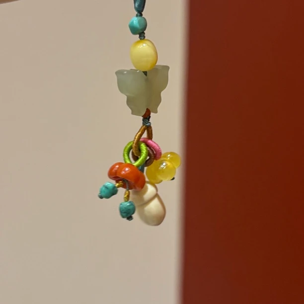 X-767小璐仙仙如意坊小木剑手机链