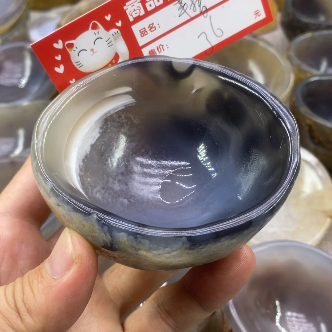 半***醒玉原石手工制品石碗