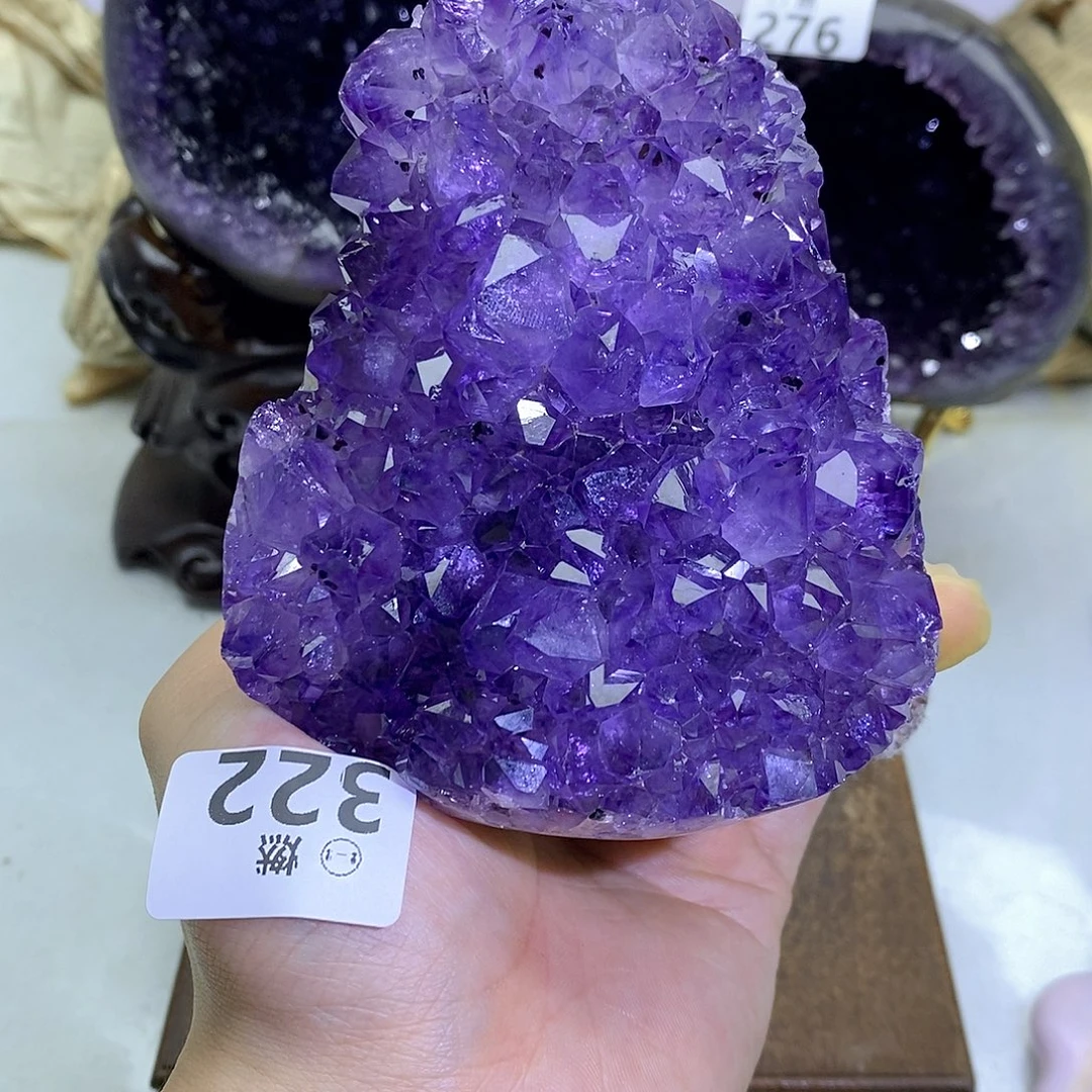 紫晶未镶嵌大型摆件（非配饰）