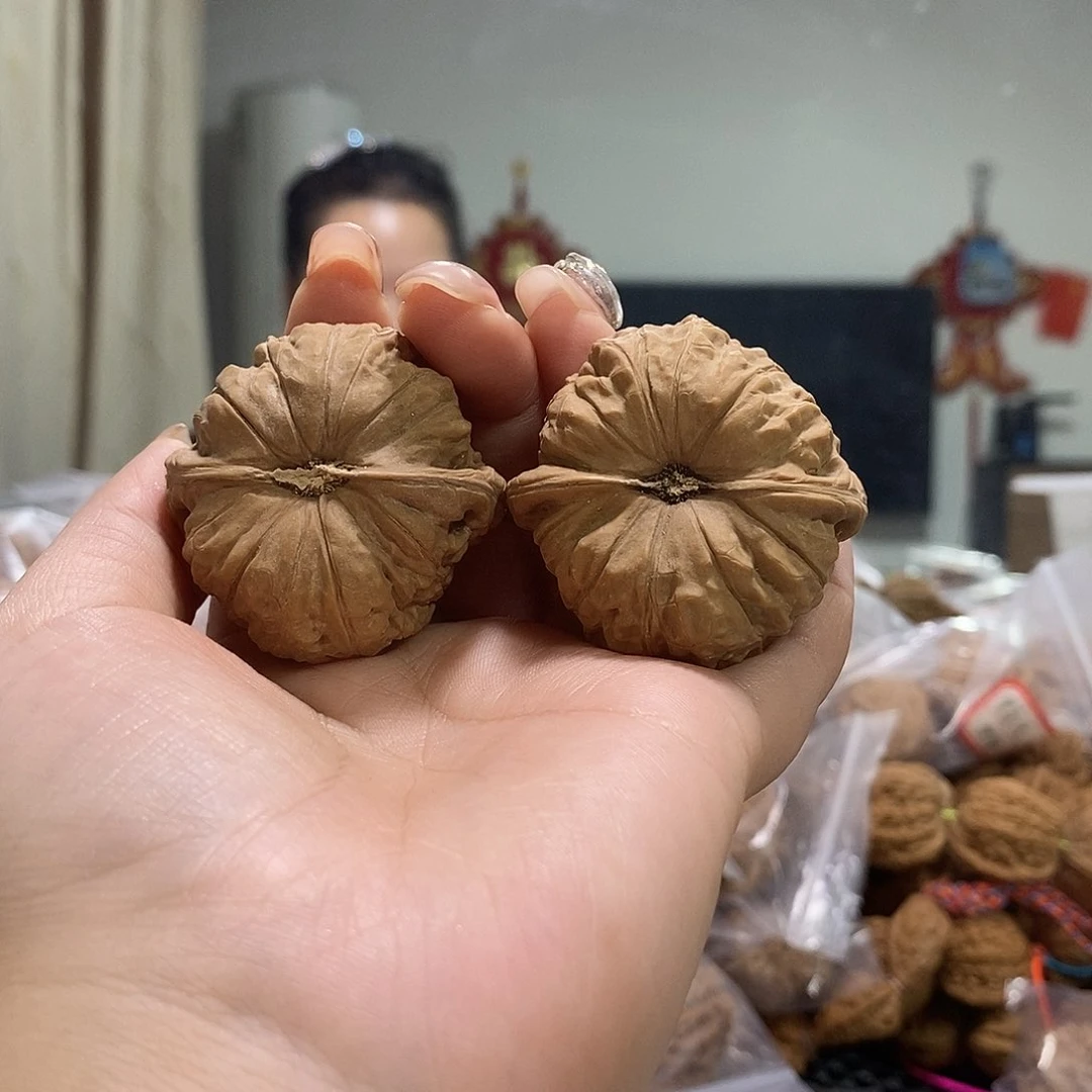 把件文玩核桃43南瓜墩