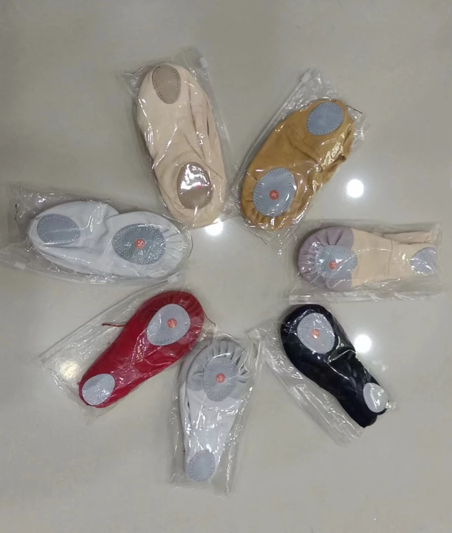 儿童软底舞蹈鞋（系带,免系带）