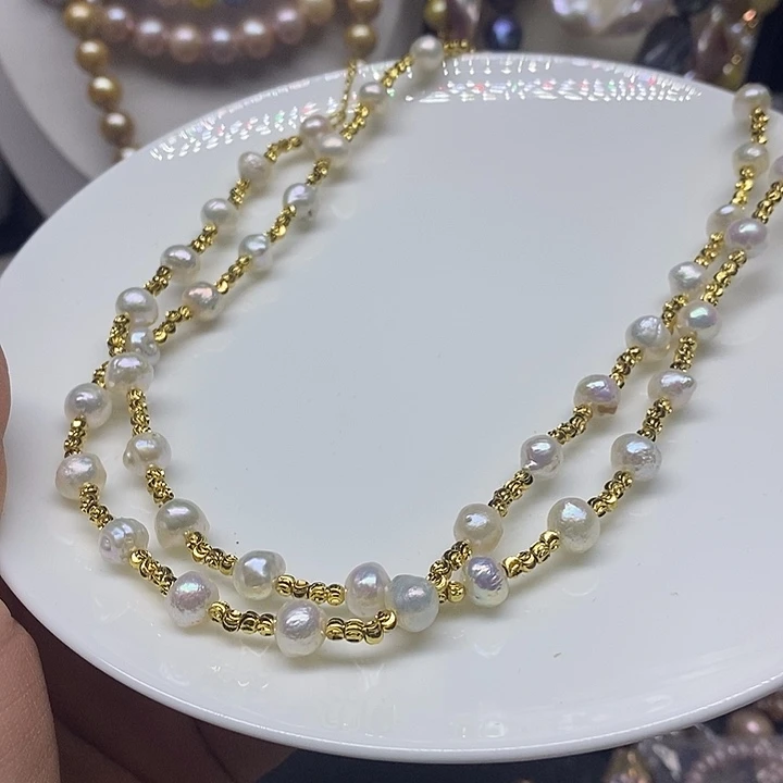 淡水珍珠未镶嵌吊坠(赠链)