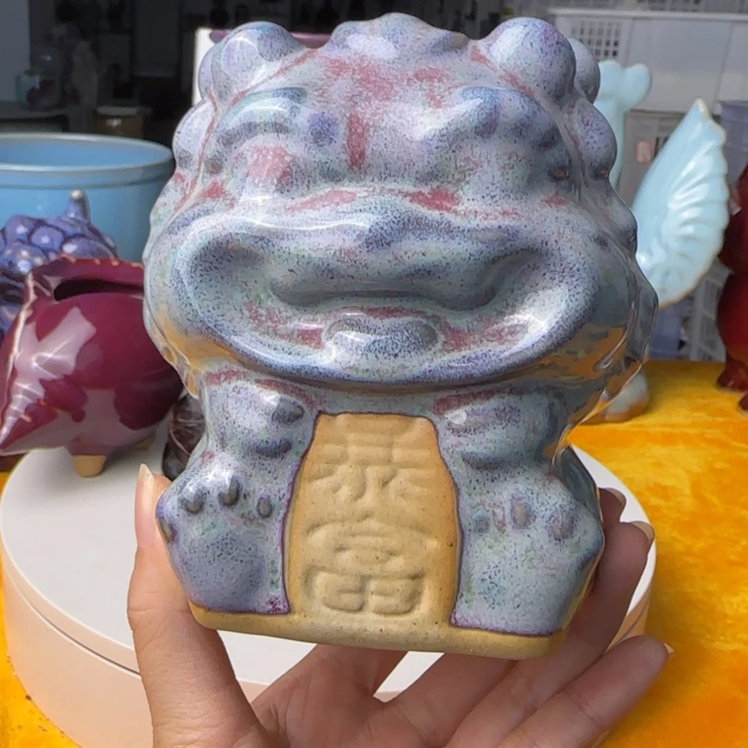 陶摆件郑家钧窑摆件