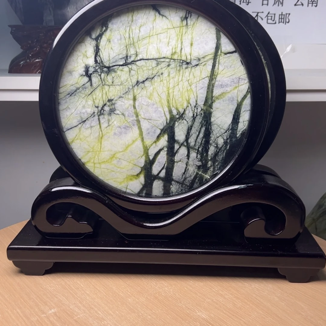 石材玉树石家居摆件