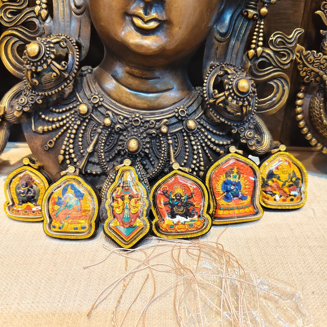 古法彩绘亚克力外壳擦擦佛