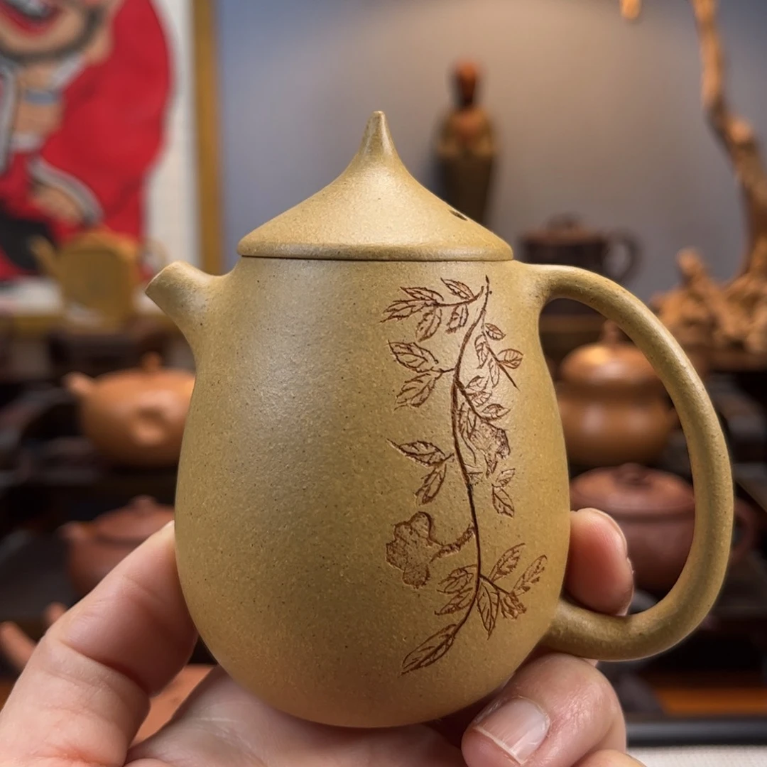 紫砂茶具半手工制作