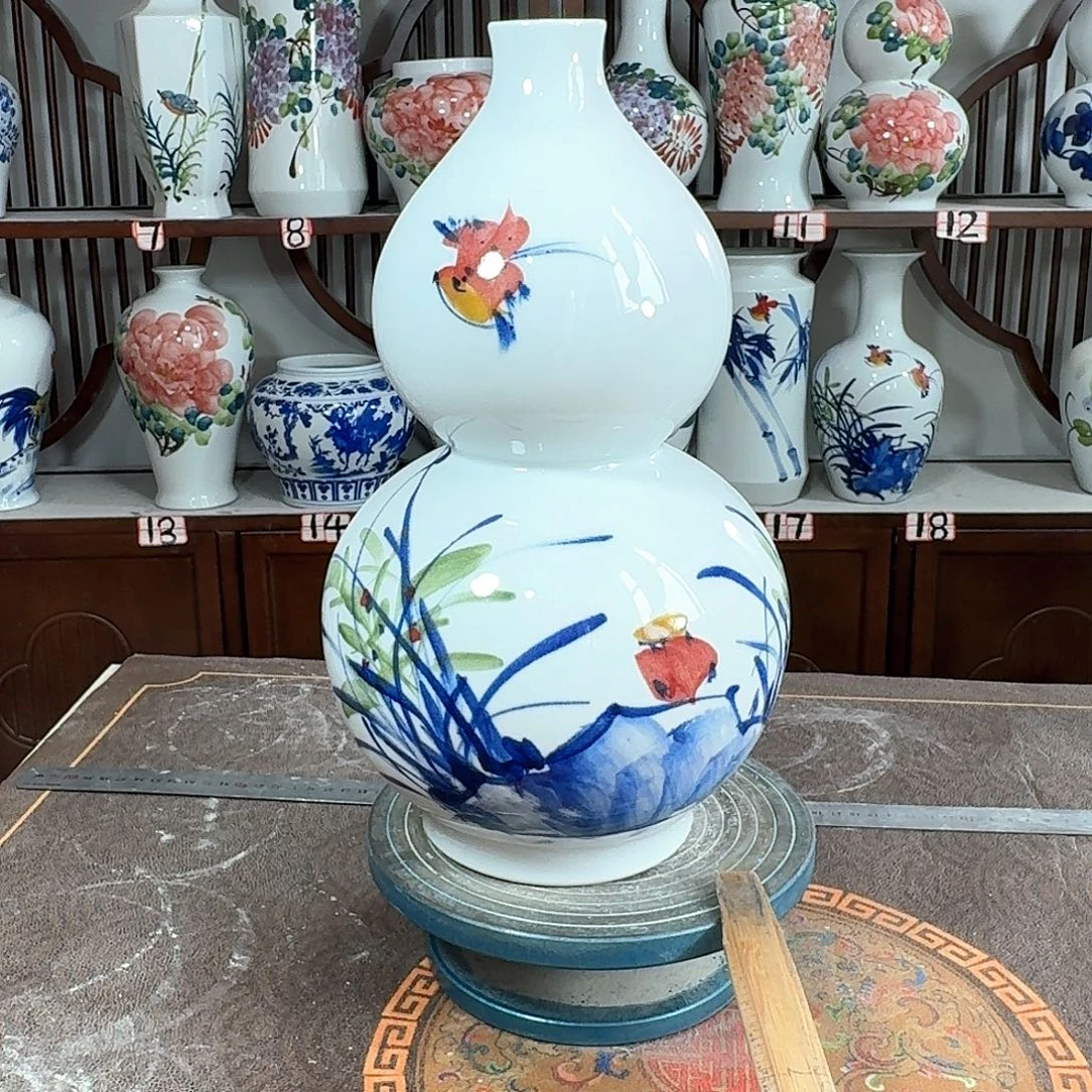 摆件景德镇陶瓷葫玉