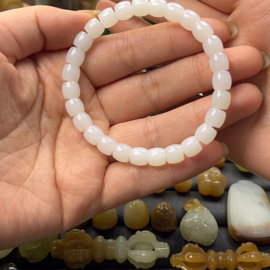 和田玉颈饰未镶嵌萌*