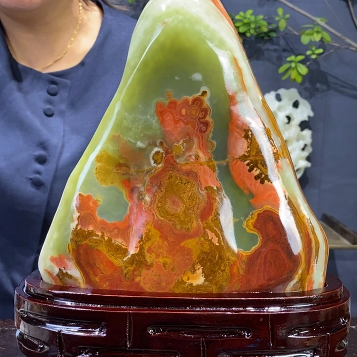 石材精品古青石摆件