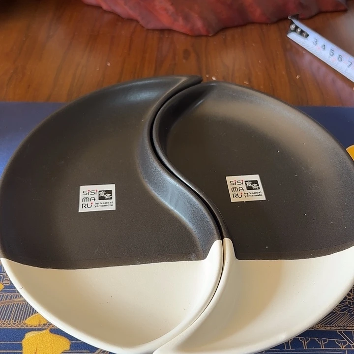 11319宽宅盘子一对