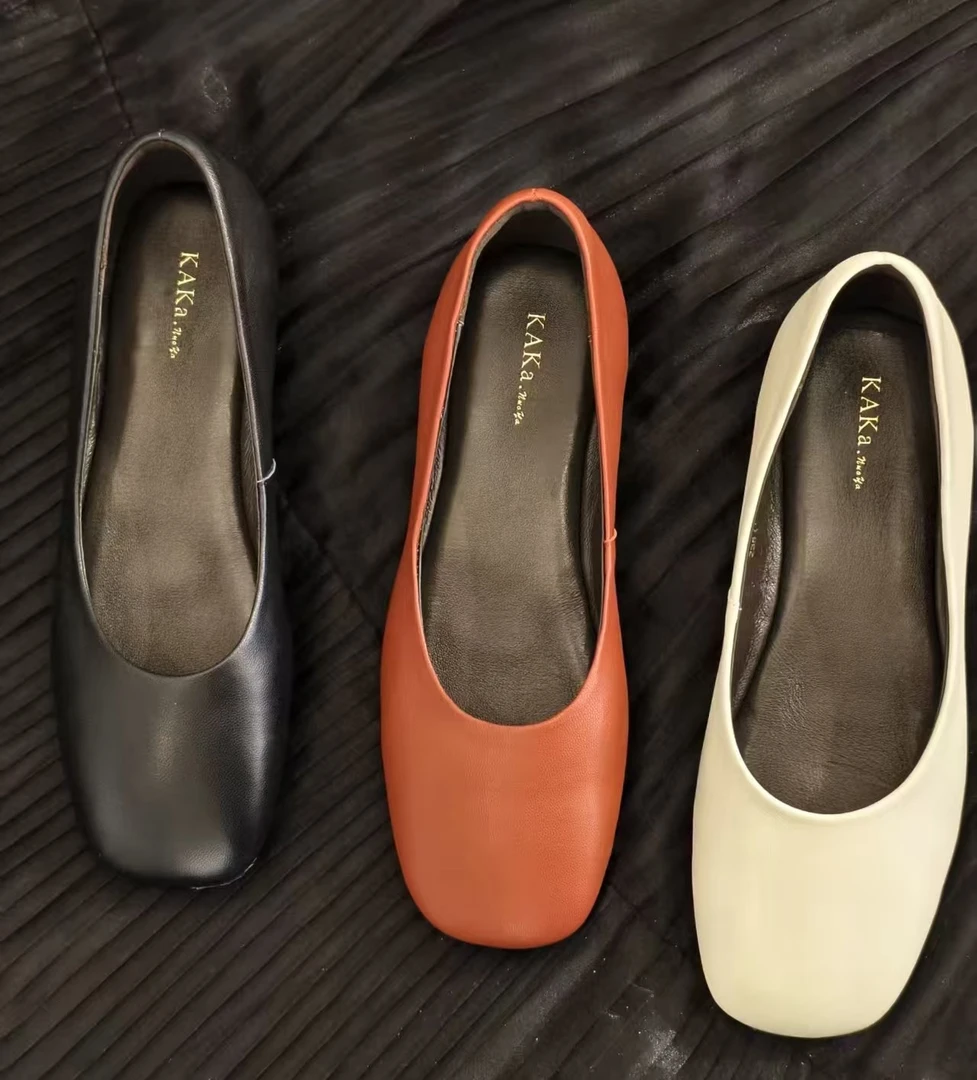 KAKA NUOYA 卡卡诺亚367时尚软底浅口玛丽珍单鞋